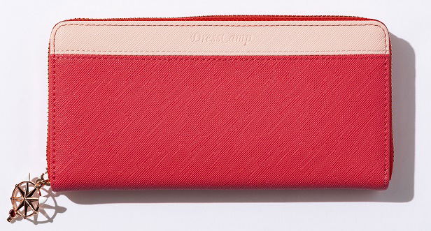 Cardcaptor Sakura - Sakura Kinomoto Model Bicolor Long Wallet Pastel Red image 1