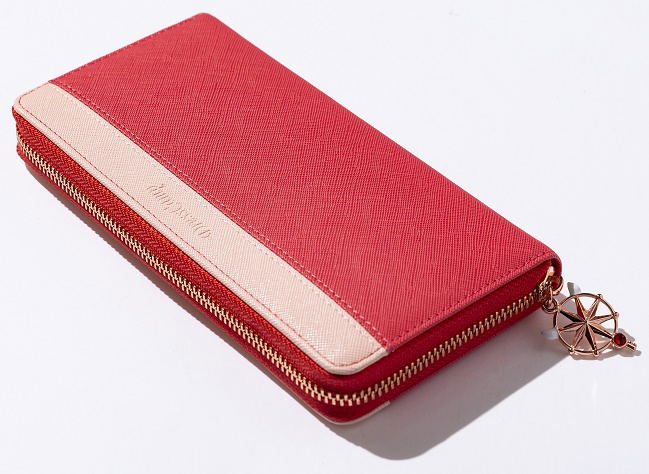 Cardcaptor Sakura - Sakura Kinomoto Model Bicolor Long Wallet Pastel Red image 3