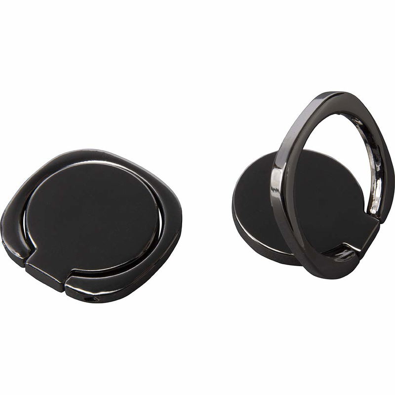 Cyber Gadget 2 Ring Holder Set for Nintendo Switch Joy-Con (Black) image 2
