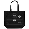 Dennou Keisatsu Cybercop - Black Chamber Box Large Tote Bag Black thumbnail 1