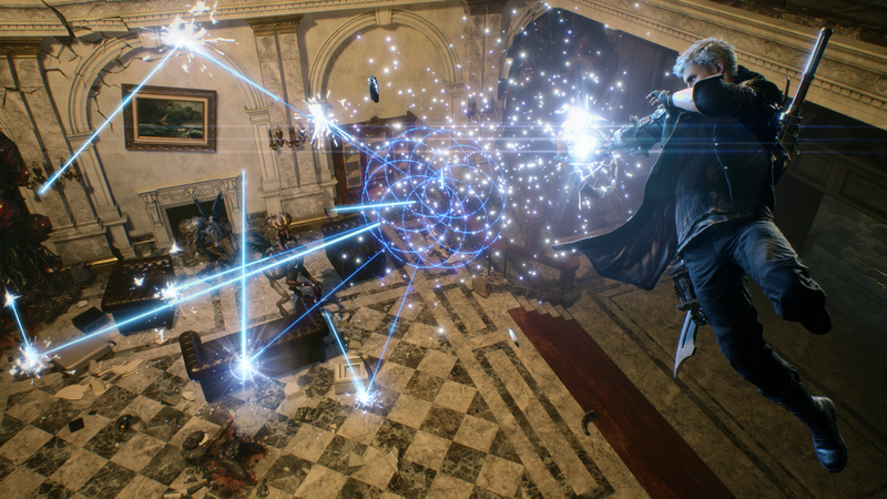 Devil May Cry 5 <span class="ext" style="background-color: #2a475e; color: #FFFFFF;">STEAM</span> <span class="ext ext_digital">digital</span> image 7