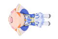 Love Live! Sunshine!! The School Idol Movie Over the Rainbow Nesoberi Plush: Takami Chika (LL) thumbnail 3