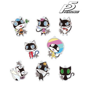 Persona 5 Trading Morgana Acrylic Keychain Costume Change Ver. (Set of 8 pieces)_