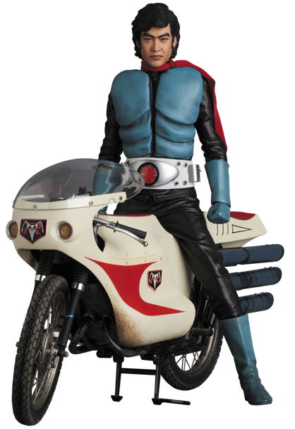 Real Action Heroes Kamen Rider No. 782 1/6 Scale Action Figure: Kamen Rider Old No. 1 & Cyclone Ultimate Set image 1