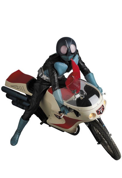 Real Action Heroes Kamen Rider No. 782 1/6 Scale Action Figure: Kamen Rider Old No. 1 & Cyclone Ultimate Set image 2
