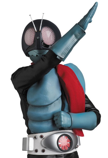 Real Action Heroes Kamen Rider No. 782 1/6 Scale Action Figure: Kamen Rider Old No. 1 & Cyclone Ultimate Set image 4