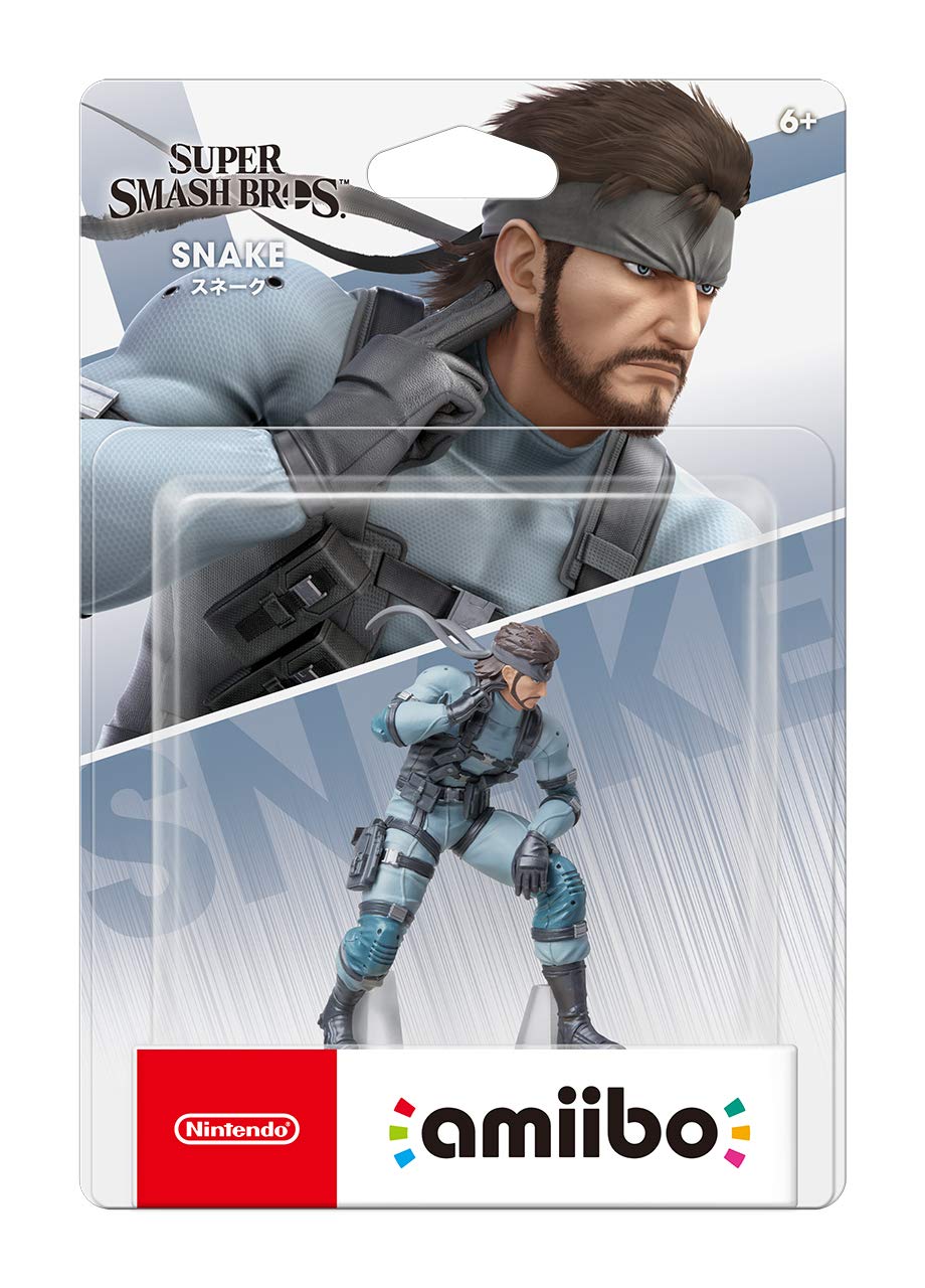 amiibo Super Smash Bros. Series Figure (Snake) — Import Game Deal