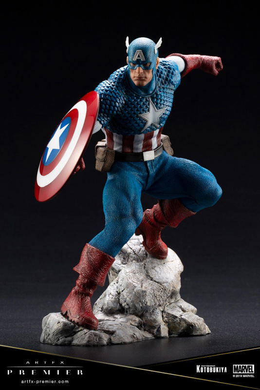 Artfx Premier Marvel Universe 1/10 Scale Pre-Painted Figure: Captain America image 3
