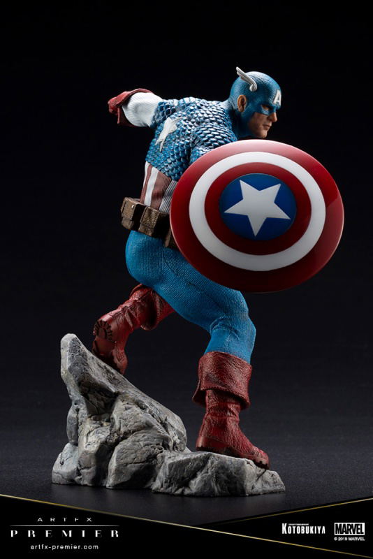 Artfx Premier Marvel Universe 1/10 Scale Pre-Painted Figure: Captain America image 5