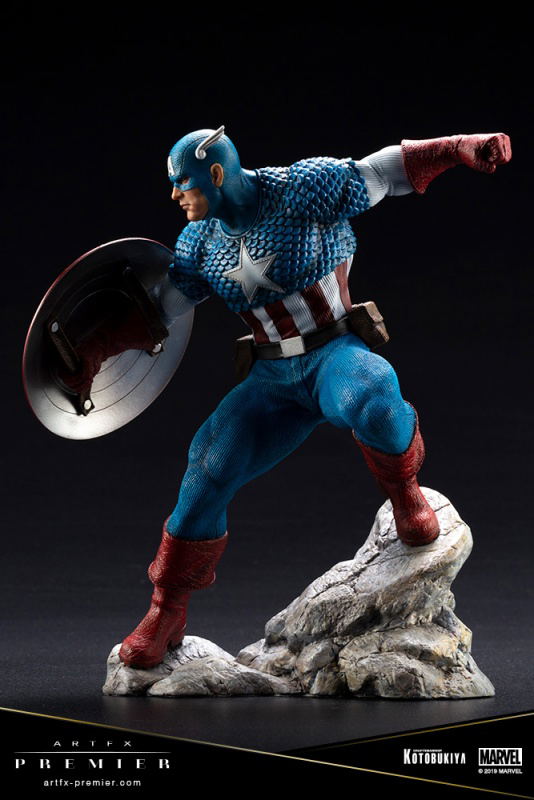 Artfx Premier Marvel Universe 1/10 Scale Pre-Painted Figure: Captain America image 6