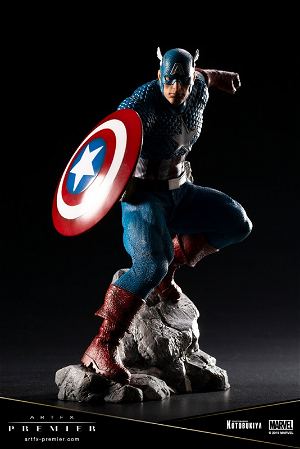 Artfx Premier Marvel Universe 1/10 Scale Pre-Painted Figure: Captain America