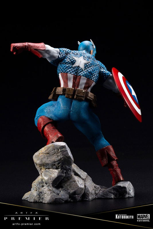 Artfx Premier Marvel Universe 1/10 Scale Pre-Painted Figure: Captain America image 9