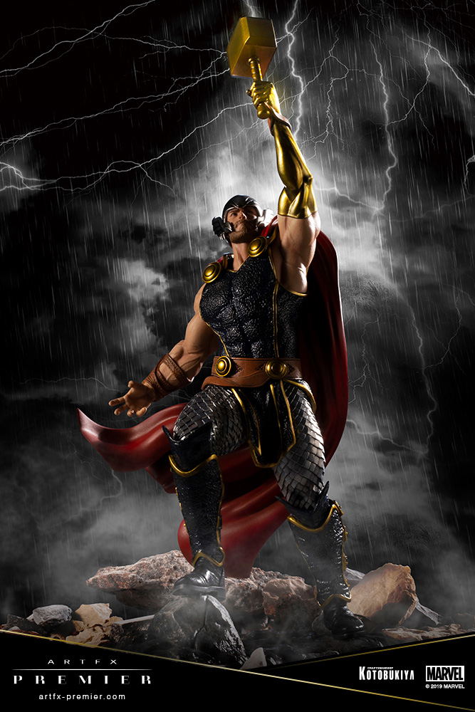 Artfx Premier Marvel Universe Avengers Fresh Start 1/10 Scale Pre-Painted Figure: Thor Odin Son image 2