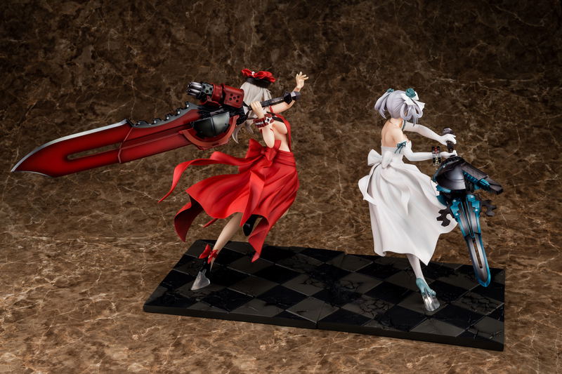 God Eater 1/7 Scale Pre-Painted Figure: Alisa Ilinichina Amiella Crimson Anniversary Dress Ver. image 12