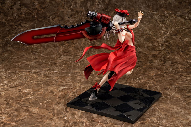 God Eater 1/7 Scale Pre-Painted Figure: Alisa Ilinichina Amiella Crimson Anniversary Dress Ver. image 7