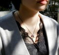 Hatsune Miku Necklace - Miku Ribbon thumbnail 2