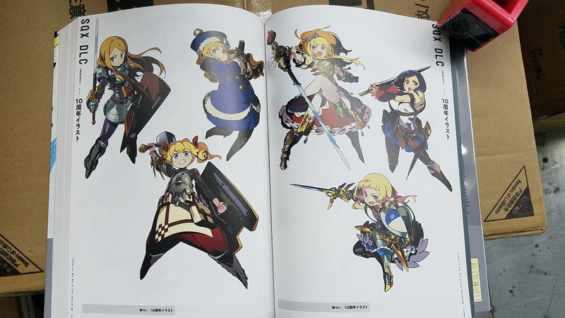 Etrian Odyssey Art Museum - The Characters Of SQV And SQX image 5