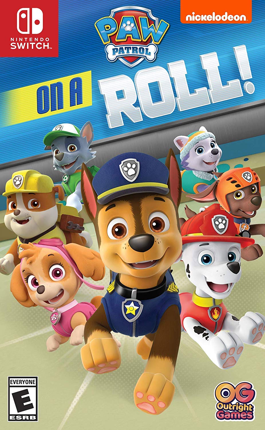 Paw patrol on a store roll mission mighty pups ryder