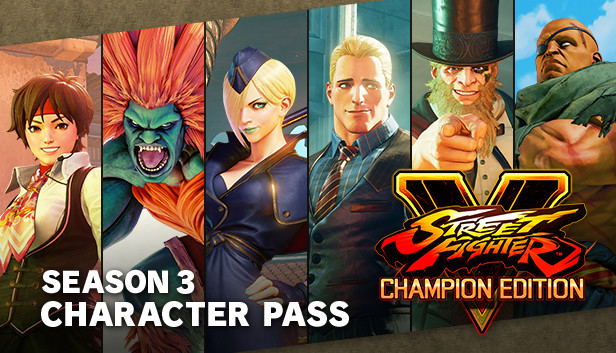 Street Fighter V: Season 3 Character Pass (DLC) <span class="ext" style="background-color: #2a475e; color: #FFFFFF;">STEAM</span> <span class="ext" style="background-color: #B0000F; color: #FFFFFF;">DLC</span> <span class="ext ext_digital">digital</span> image 1