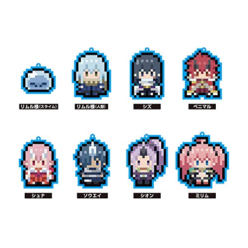 That Time I Got Reincarnated as a Slime Chara Dot Rubber Strap (Set of 8 pieces) image 1