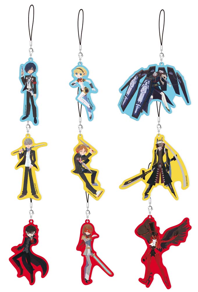 Trading Acrylic Charm Persona Series Creators Ver. (Set of 9 pieces) image 1