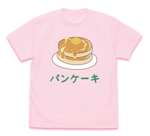 Wataten! An Angel Flew Down To Me - Pancake T-shirt Light Pink (L Size) image 1