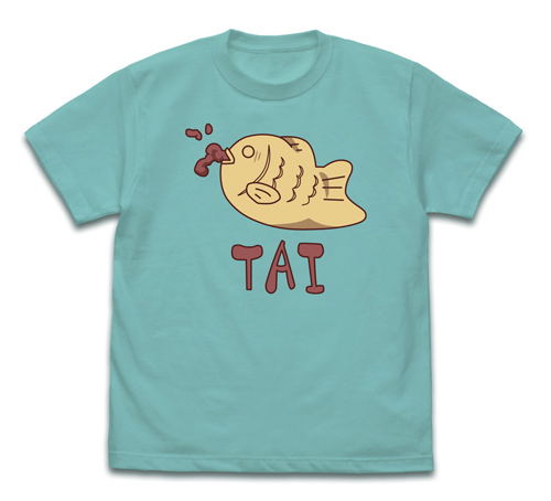 Wataten! An Angel Flew Down To Me - Taiyaki T-shirt Mint Green (S Size) image 1