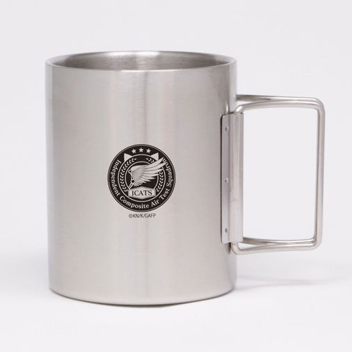 Girly Air Force - I.C.A.T.S. Unit Folding Stainless Steel Mug Cup image 1