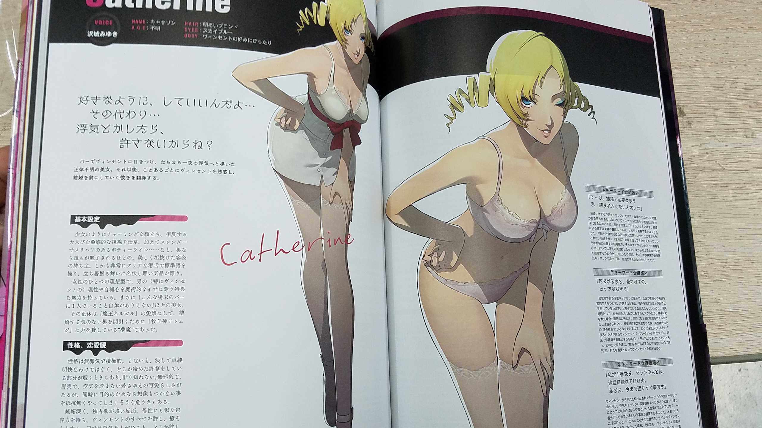 Catherine: Full Body Official Visual & Scenario Collection - Venus