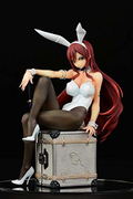 Fairy Tail 1/6 Scale Pre-Painted Figure: Erza Scarlet Bunny Girl Style / Type White thumbnail 1