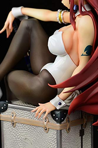 Fairy Tail 1/6 Scale Pre-Painted Figure: Erza Scarlet Bunny Girl Style / Type White image 12