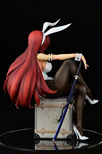 Fairy Tail 1/6 Scale Pre-Painted Figure: Erza Scarlet Bunny Girl Style / Type White image 16