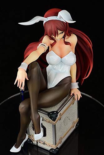 Fairy Tail 1/6 Scale Pre-Painted Figure: Erza Scarlet Bunny Girl Style / Type White image 23