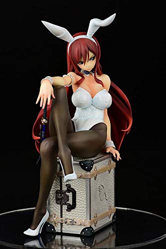 Fairy Tail 1/6 Scale Pre-Painted Figure: Erza Scarlet Bunny Girl Style / Type White image 24