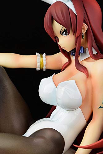 Fairy Tail 1/6 Scale Pre-Painted Figure: Erza Scarlet Bunny Girl Style / Type White image 25