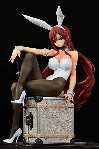 Fairy Tail 1/6 Scale Pre-Painted Figure: Erza Scarlet Bunny Girl Style / Type White image 27