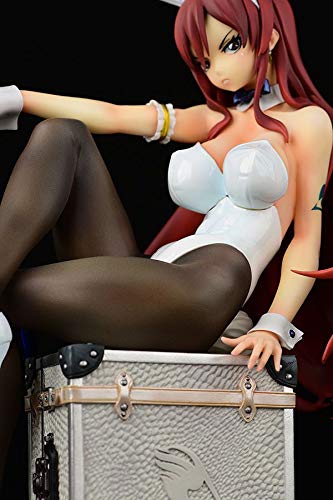 Fairy Tail 1/6 Scale Pre-Painted Figure: Erza Scarlet Bunny Girl Style / Type White image 7