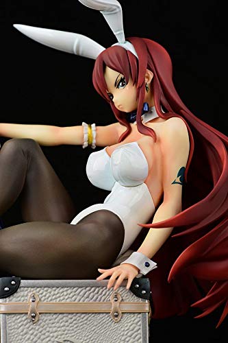 Fairy Tail 1/6 Scale Pre-Painted Figure: Erza Scarlet Bunny Girl Style / Type White image 9