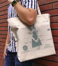 LoveR - Riria Takamura Large Tote Bag Light Gray thumbnail 2