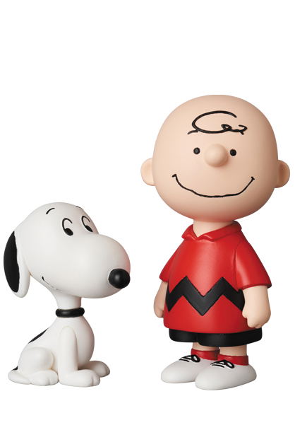 Peanuts Series 10 Ultra Detail Figure: Charlie Brown & Snoopy image 1