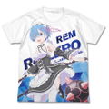 Re:Zero - Starting Life In Another World - Rem And A Morning Star Full Graphic T-shirt White (M Size) thumbnail 1