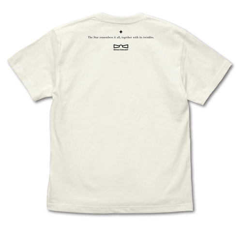 Shoujo Kageki Revue Starlight - Gikyoku Starlight T-shirt Vanilla White (M Size) image 2
