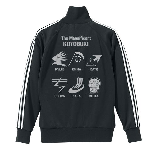 The Magnificent Kotobuki Jersey Black x White (L Size) image 1