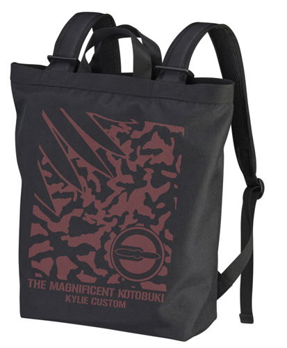 The Magnificent Kotobuki - Kylie 2way Backpack Black image 1