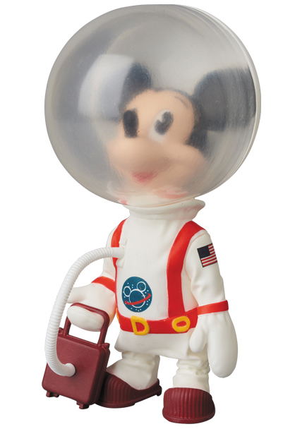 Ultra Detail Figure Disney Series 8: Astronaut Mickey Mouse Vintage Toy Ver. image 1