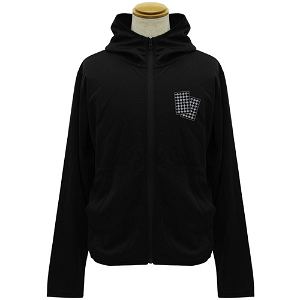 No Game No Life - Never Loses Light Dry Hoodie Black (L Size)