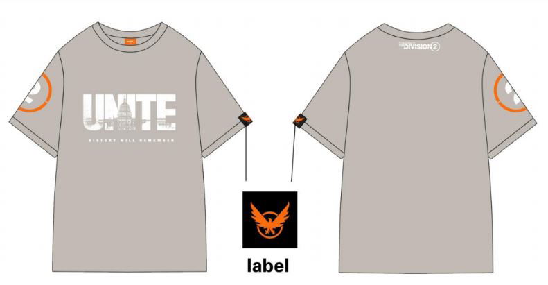 Tom Clancy's The Division 2 Unite T-shirt (S Size) image 1