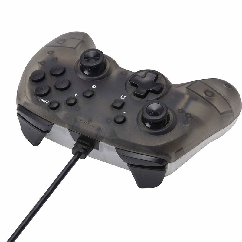 Cyber Gadget Gyro Controller Light Wired Type (Clear Black) image 2