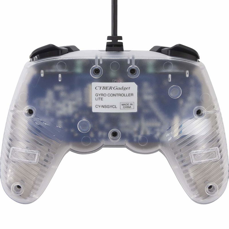 Cyber Gadget Gyro Controller Light Wired Type (Clear Black) image 3