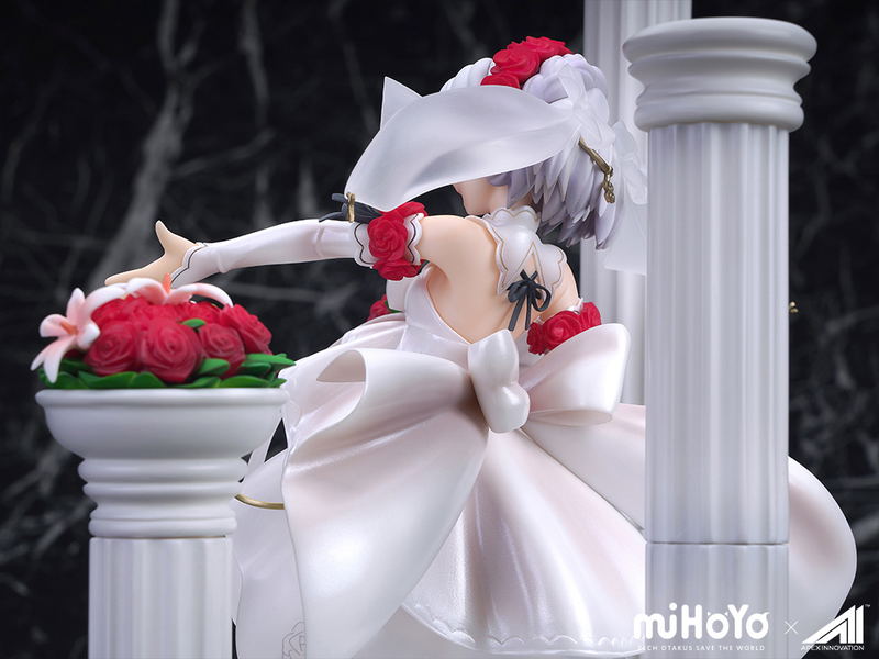Houkai 3rd 1/8 Scale Pre-Painted Figure: Theresa Apocalypse Rosy Bridesmaid Ver. image 11